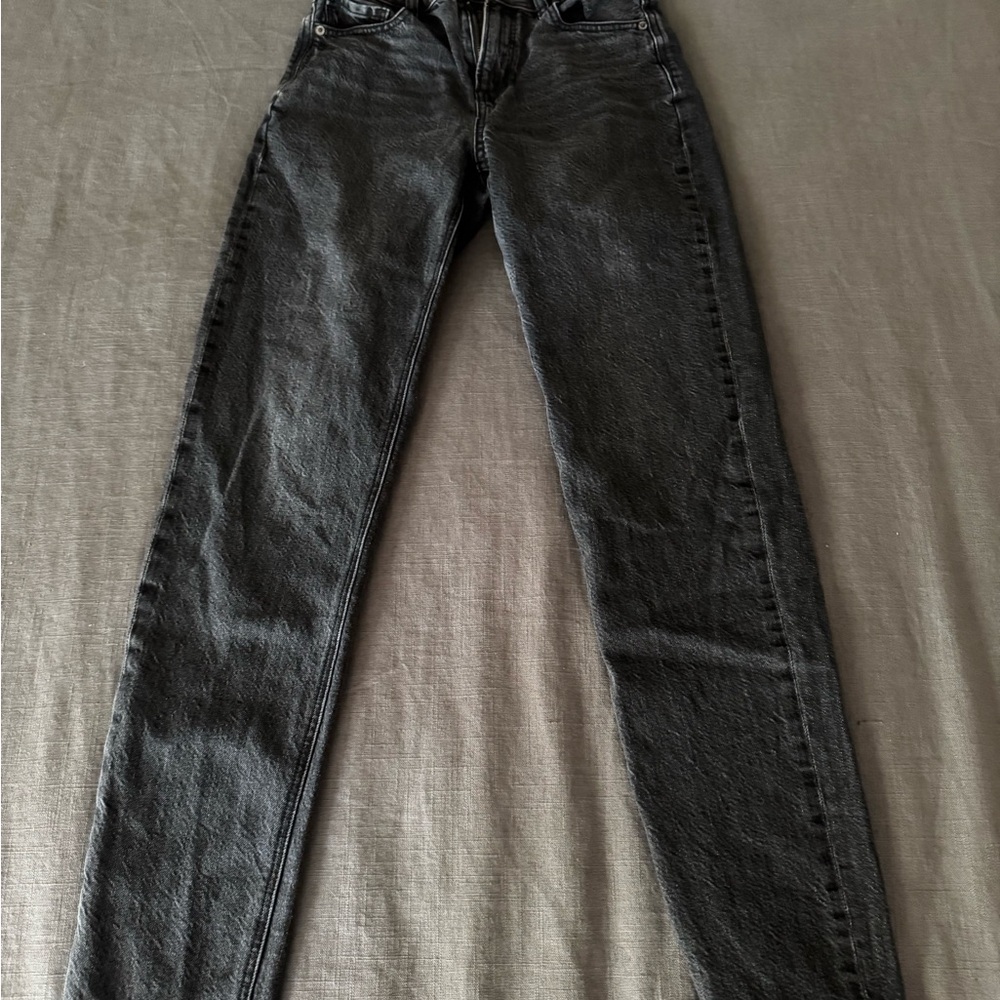 American Eagle Outfitters Black Straight Leg Jeans